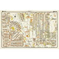 Teller 59, Torontowest, Roncesvalles, Brockton North, 1913, Karte Auf Schwerer Baumwollleinwand, 20 X 30" Oder 50 75cm. Ca von HistoricMapsofCanada