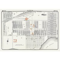 Teller 84, Toronto West, New Toronto, 1910, Karte Auf Schwerer Baumwollleinwand, 20 X 30" Ca von HistoricMapsofCanada