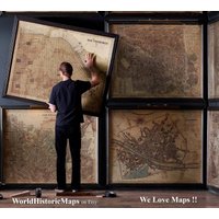 Unsere Maps On Canvas Haben Bereits Einen Klaren Schutzüberzug Und Sind Daher Nicht Glasklar von HistoricMapsofCanada