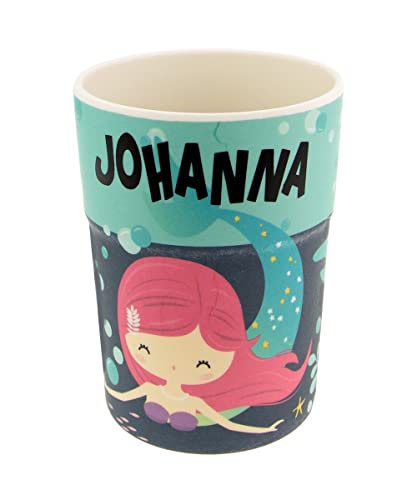 History & Heraldry Personalisierter Kinderbecher Johanna |Melamin|250ml| von History & Heraldry