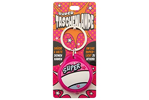History & Heraldry Super Taschenlampe Blanko Pink von History & Heraldry