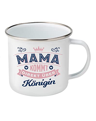 History & Heraldry Top Lady Becher Mama (Königin) |Emaille|350ml| von History & Heraldry