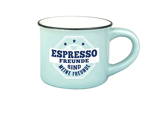 Persönliche Espresso Tasse - Espressofreunde |Steinzeug|50ml| von History & Heraldry