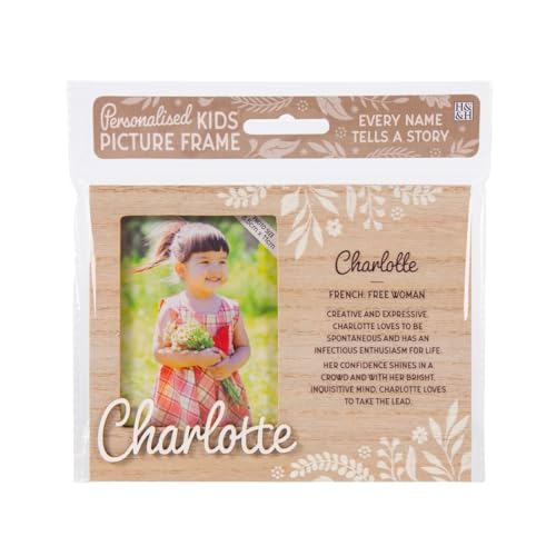 Personalisierte Bilderrahmen (Charlotte) von History & Heraldry