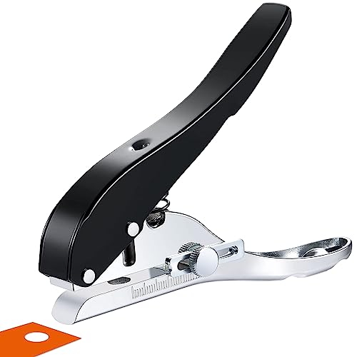 Histos Locher 1/4 - 6 mm Einzellochstanzer, robuster Locher einzelner, tragbarer Handlocher mit langem Locher Histos Locher 1/4 - 6 mm Einzellochstanzer, robuster Locher einzelner, tragbarer Handlocher mit langem Locher von Histos