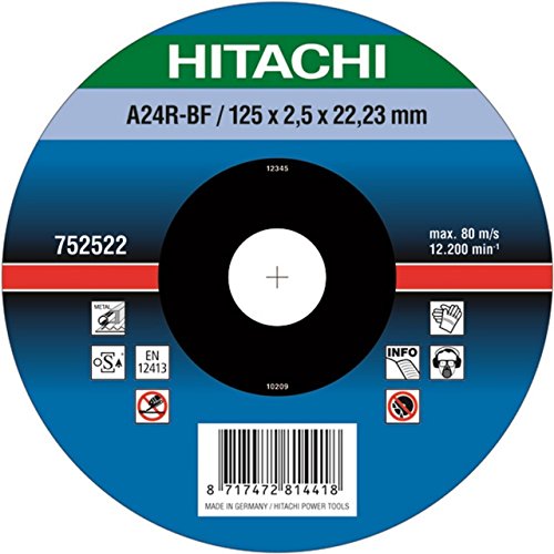 Disco corte 125x2,5x22,2 METAL von Hitachi