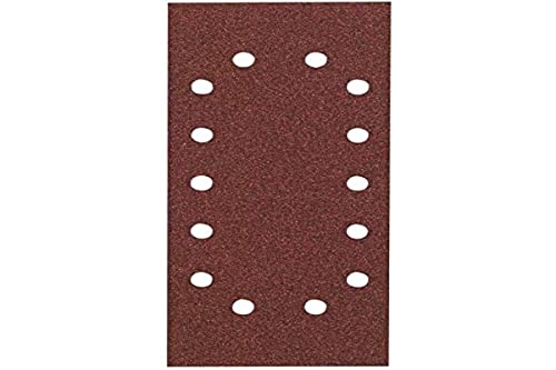 HIKOKI 753074 - Papel de lija para lijadoras orbitales 115x280 mm grano 100 Clip-on (Envase 10 ud.) von Hitachi