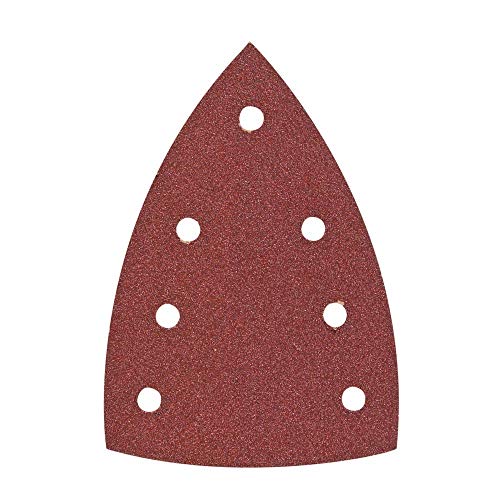 HIKOKI 753426 - Papel de lija para lijadoras orbitales tipo Delta 100x150 mm grano 150 con Velcro (Envase 10 ud.) von Hitachi