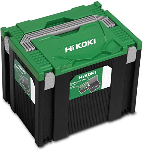 Hikoki 402541 Transportkoffer HSC 295x395x315 mm, Kunststoff, Grün Schwarz, 295x395x315 von Hitachi