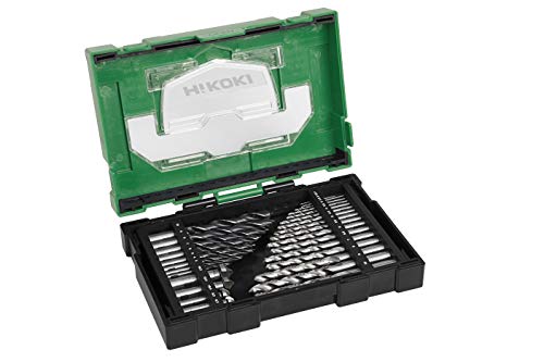 Hitachi HSS-Bohrer und Senker-Set 40030031 29 teilig (Box III), 10 W, 240 V von Hitachi
