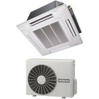 Hitachi - Kassetten-Klimagerät 4-Wege-Inverter 9000 Btu RAI-25RPE R-32 Wi-Fi Optional mit Kühlergrill im Lieferumfang - Neu von Hitachi