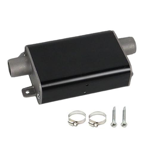 Hitburu Automotive Abgasanlagen | Edelstahl Heizungstopf - Aluminiumlegierung Schalldämpfer Zubehör für LKW Auto Luftheizer Kfz-Standheizung Fahrzeug von Hitburu