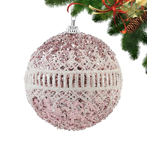 Hitburu Christbaumkugel Dekoration - 8cm Zerbrechsfeste Glitzerkugeln,Hängbare Weihnachts | Für Zuhause Büro Schule Hotel Wohnung Studentenwohnheim Bauernhaus Feste Hitburu Christbaumkugel Dekoration - 8cm Zerbrechsfeste Glitzerkugeln,Hängbare Weihnachts | Für Zuhause Büro Schule Hotel Wohnung Studentenwohnheim Bauernhaus Feste von Hitburu