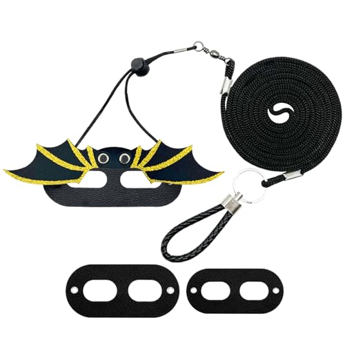 Hitburu Echsen Geschirr - Bartagamen Geschirr Set - Verstellbares Zubehör, Fluchtsichere Leine für Kleintiere und Hamster, Freilauf Training und Reisen Hitburu Echsen Geschirr - Bartagamen Geschirr Set - Verstellbares Zubehör, Fluchtsichere Leine für Kleintiere und Hamster, Freilauf Training und Reisen von Hitburu