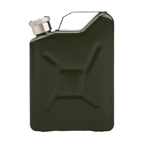 Hitburu Flachmann - Aus Metall 150ml - Auslaufsicherer Whiskeybehälter Edelstahl Für Täglichen Einsatz Outdoor Aktivitäten Camping Fitness Picknick Hitburu Flachmann - Aus Metall 150ml - Auslaufsicherer Whiskeybehälter Edelstahl Für Täglichen Einsatz Outdoor Aktivitäten Camping Fitness Picknick von Hitburu