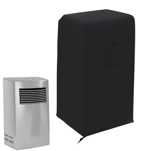 Hitburu Klimaanlagenabdeckung, Staubschutzabdeckung für mobile Klimaanlagen, Wasserdichter Schutz 39,9 x 46,0 x 74,9 Zentimeter für Kompressorschutz Winterlagerung Innenbereich und Verdunstungskühler von Hitburu