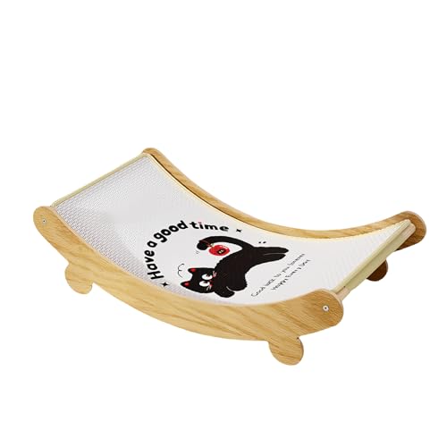 Hitburu Kratzbrett Für Katzen,Horizontaler Katzenkratz Liegeplatz | Interaktives Kratzspielzeug Mit Krallenschutz Für Kitten Zu Hause Wohnzimmer Couch Boden von Hitburu