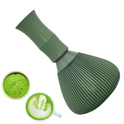 Hitburu Matcha Schneebesen | Handbetriebener Matcha Pinsel Schneebesen - Wiederverwendbares Teemischwerkzeug zur Matcha-Zubereitung für Zuhause Unterwegs und Anfänger Hitburu Matcha Schneebesen | Handbetriebener Matcha Pinsel Schneebesen - Wiederverwendbares Teemischwerkzeug zur Matcha-Zubereitung für Zuhause Unterwegs und Anfänger von Hitburu