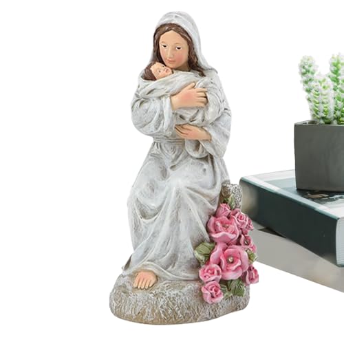 Hitburu Mutter Und Sohn Figur | Familien Schreibtisch Skulptur,Heimdekor Skulptur Mit LED Licht Für Bücherregal Und Vitrine Zum Muttertag Hitburu Mutter Und Sohn Figur | Familien Schreibtisch Skulptur,Heimdekor Skulptur Mit LED Licht Für Bücherregal Und Vitrine Zum Muttertag von Hitburu