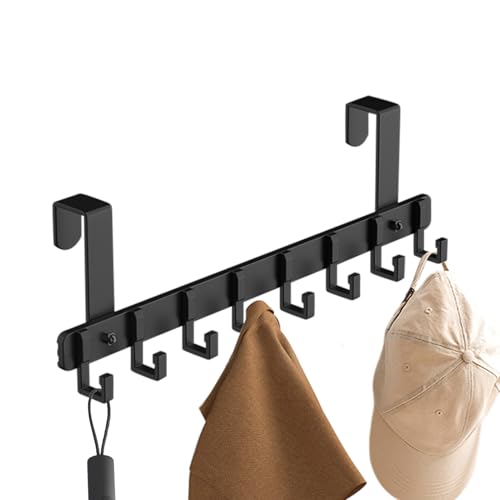Hitburu Over Door Hooks | Badezimmerhaken für Handtücher,Kleiderhaken Organizer Mit Hoher Tragkraft Für Wohnzimmer Wohnheim Schlafzimmer Kleiderschrank Hitburu Over Door Hooks | Badezimmerhaken für Handtücher,Kleiderhaken Organizer Mit Hoher Tragkraft Für Wohnzimmer Wohnheim Schlafzimmer Kleiderschrank von Hitburu