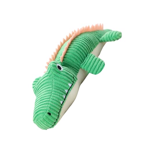 Hitburu Plüschspielzeug Für Hunde, niedliches Krokodil Quietsch Plüsch Haustierspielzeug, Interaktives Kauspielzeug Weich Für Welpen Und Hunde Mittel Groß Hitburu Plüschspielzeug Für Hunde, niedliches Krokodil Quietsch Plüsch Haustierspielzeug, Interaktives Kauspielzeug Weich Für Welpen Und Hunde Mittel Groß von Hitburu