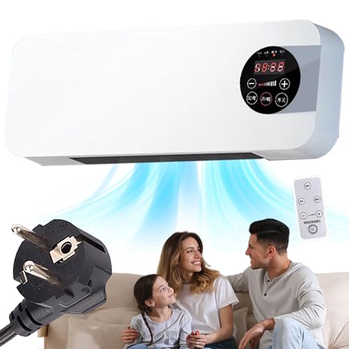 Hitburu Raum Klimaanlage Tragbar | Wand- und Bodenstand Schlafzimmer Klimaanlage | Zeitschaltuhr Klimagerät Mit Fernbedienung Leise Für Innenbereich Ganzjahresnutzung Wohnzimmer Wohnwagen Camping Hitburu Raum Klimaanlage Tragbar | Wand- und Bodenstand Schlafzimmer Klimaanlage | Zeitschaltuhr Klimagerät Mit Fernbedienung Leise Für Innenbereich Ganzjahresnutzung Wohnzimmer Wohnwagen Camping von Hitburu