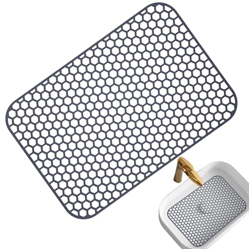 Hitburu Silikon Spülbeckenschutz,Spülenschutzmatten Silikon - Klappbare Hitzebeständige Unterlage Für Geschirr Töpfe Schüsseln Pfannen Hitburu Silikon Spülbeckenschutz,Spülenschutzmatten Silikon - Klappbare Hitzebeständige Unterlage Für Geschirr Töpfe Schüsseln Pfannen von Hitburu