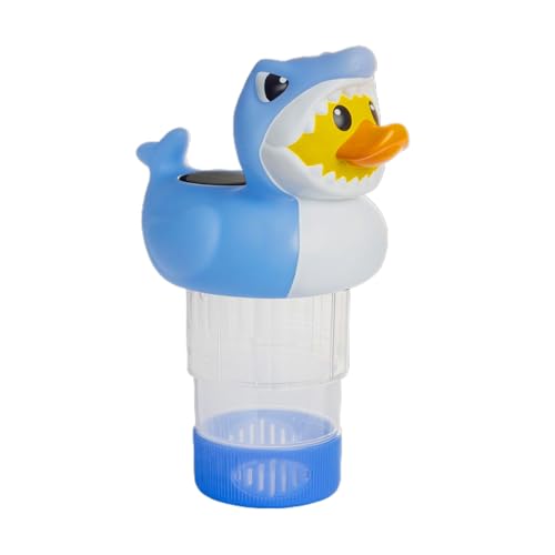 Hitburu Solar Pool Chlorine Schwimmer - Intelligenter Schwimmender Pool Chlor Dispenser | Energiesparendes dekoratives Spenderaccessoire für Pools und Whirlpools im Außenbereich von Hitburu