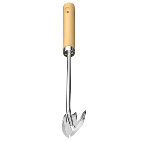 Hitburu Unkrautstecher | Handwerkzeug Aus Rostfreiem Stahl Zur Unkrautentfernung - Robustes Gartengerät Für Erwachsene & Senioren In Garten, Hof Und Beet von Hitburu