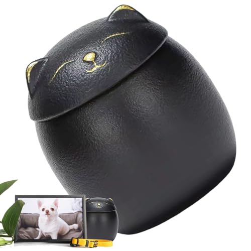 Hitburu Urne Für Hundeasche | Urne für Katzen und Hunde, Aschebehälter Andenken | Feuchtigkeitsbeständiges Haustier-Andenken Zur Aufbewahrung Auf Regalen, Tischen Und Kaminen Hitburu Urne Für Hundeasche | Urne für Katzen und Hunde, Aschebehälter Andenken | Feuchtigkeitsbeständiges Haustier-Andenken Zur Aufbewahrung Auf Regalen, Tischen Und Kaminen von Hitburu