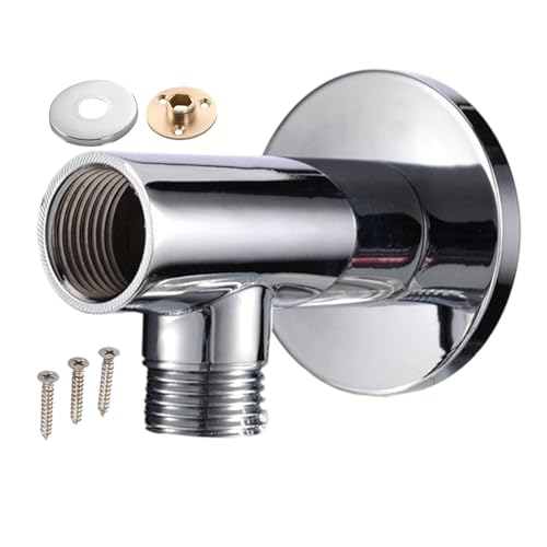 Hitburu Wandanschluss Ellenbogen Für Handbrause, Duschschlauch Adapter, Dichter Verbinder Für Haushalt Hotel Badezimmer Ersatz Duschkopf Hitburu Wandanschluss Ellenbogen Für Handbrause, Duschschlauch Adapter, Dichter Verbinder Für Haushalt Hotel Badezimmer Ersatz Duschkopf von Hitburu