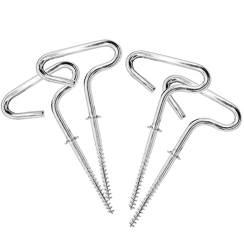 Hitefu 4 Stück Eisangeln Shelter Anker, Outdoor Camping Zelt Gewinde Heringe, Ice Shanty Anker für Eisangeln Zelt Hitefu 4 Stück Eisangeln Shelter Anker, Outdoor Camping Zelt Gewinde Heringe, Ice Shanty Anker für Eisangeln Zelt von Hitefu