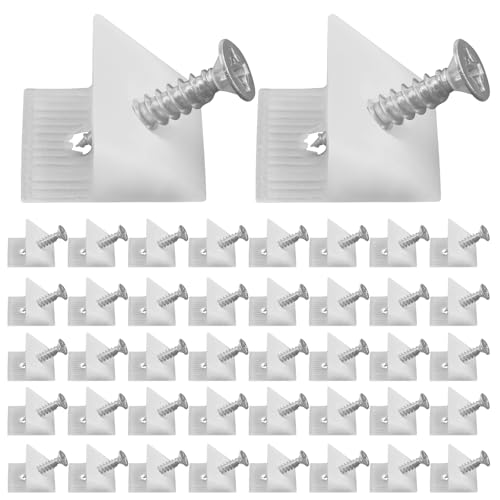 Hitefu Schubladen-Reparatur-Set, Winkelcode-Befestigungen, Kunststoff-Stützklammern und Keile mit Schrauben zur Befestigung von durchhängenden Möbeln, Kommoden, Schubladen, 120 Stück Hitefu Schubladen-Reparatur-Set, Winkelcode-Befestigungen, Kunststoff-Stützklammern und Keile mit Schrauben zur Befestigung von durchhängenden Möbeln, Kommoden, Schubladen, 120 Stück von Hitefu