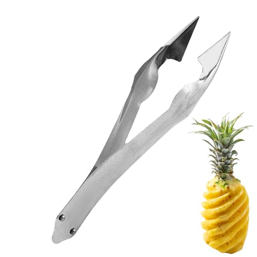 Hitrod Ananasschneider, Ananasschäler | Tragbarer Ananas-Augenschäler - Kernschneider und Entkerner, praktisches Obst-Entkernungsgerät für die Küche, Ananasschneider-Werkzeuge von Hitrod