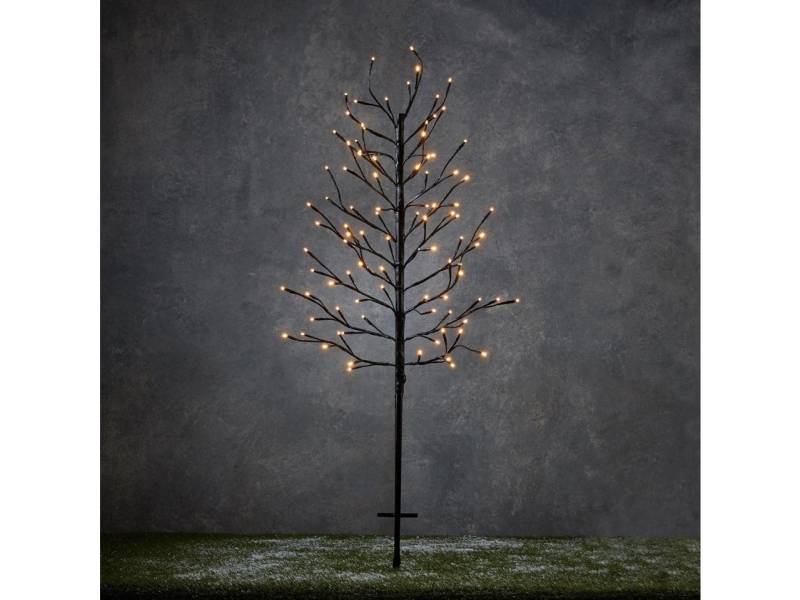 Trend Line Dekofigur Garden d'light Zweigen Baum schwarz mit LED 80 x von Trend Line