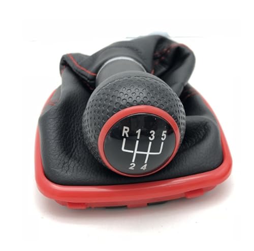 Hiverni 23mm Auto Styling Schaltknauf Hebel Shifter Gamasche Boot Fall Abdeckung Für Golf 4 Für MK4 GTI R32 für Jetta 1999-2004(B0067 23mm) von Hiverni