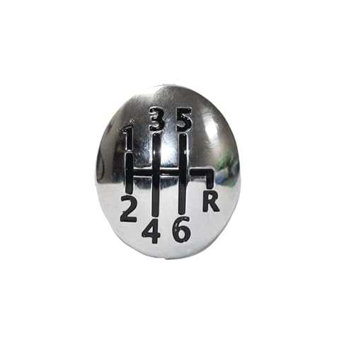 Hiverni 5/6 für Gangschalthebel-Stickmanschette für Clio für Twingo für Scenic für Megane II 1996–2011(1 2 3 4 5 6 R) von Hiverni