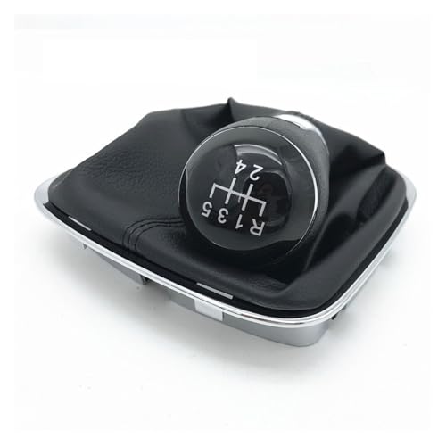 Hiverni 5/6 für Geschwindigkeit Auto Schaltknauf Hebel Shifter Leder Gamasche Boot Abdeckung Fall Für 6C 2015 2016 2017 2018(5 SPEED) von Hiverni