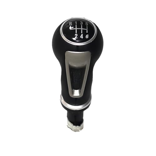 Hiverni 5/6 für Speed ​​Leder Auto Shift Schaltknauf Hebel Gaitor Für CLASSIC 6N 6N2 19962000(Gear knob,6 Gears) von Hiverni