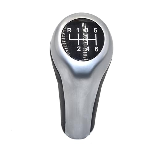 Hiverni 5/6 für Speed-Ledergetriebe für 1 3 5 6 Serie für E30 E32 E34 E36 E39 E46 E53 E60 E61 E63 E81 E82 E90(6 speed silver) von Hiverni