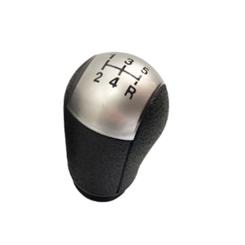 Hiverni 5 6 für Speed ​​MT Auto Shift Schaltknauf Hebel Gaitor Shifter Für Mondeo MK2 2004-2011(Gear knob Silver,5 Gears) von Hiverni