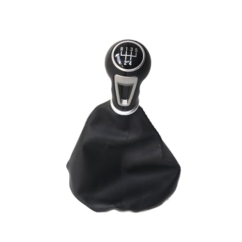 Hiverni 5 für Speed ​​Leder Auto Shift Schaltknauf Hebel Gaitor für Seat für Ibiza 1996 1997 1998 1999 2000 2001 von Hiverni
