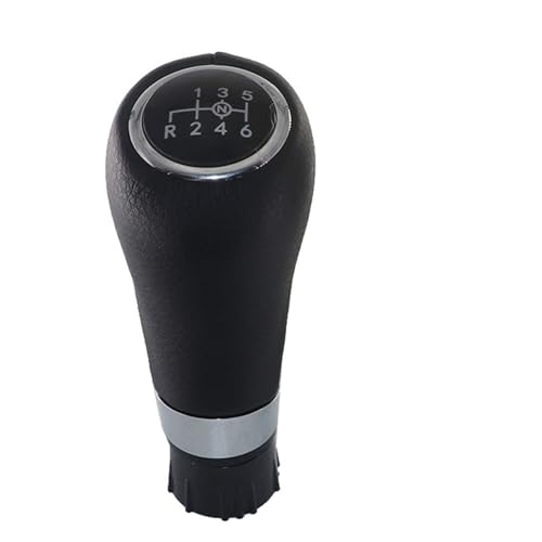 Hiverni 8MM manuelle Schaltknaufabdeckung aus Leder für C/E/GLK W202 W203 W204 5/6 für Geschwindigkeit C260 C200 E180 E200 E260 E300(8MM R under) von Hiverni