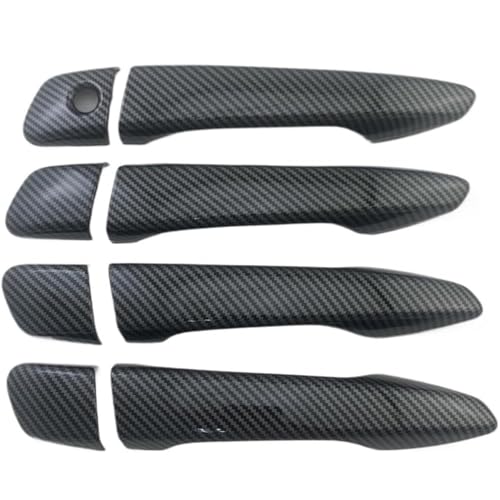 Hiverni Auto-Außentürgriff Auto Links Außentür Griff IS200t IS250 IS300 2014-2022 Auto Seite Tür Griff Schüssel Abdeckung ABS(Carbon) von Hiverni