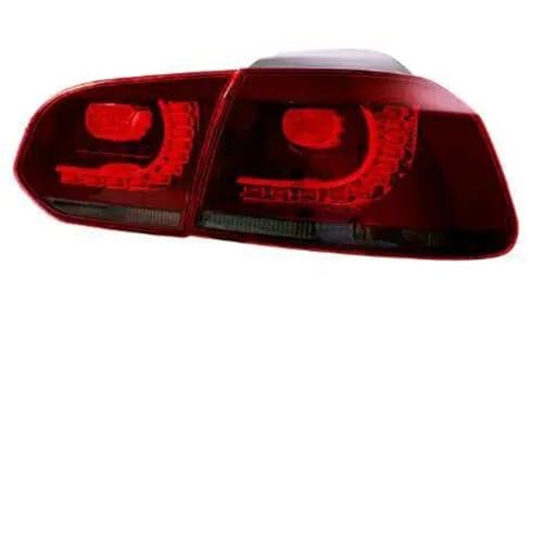 Hiverni Bremshebel für Motorräder Für VW MK6 Für Golf 6 R 2009 2013 Nebelschlussleuchte Bremslicht Für Rückwärts Dynamische(2) von Hiverni