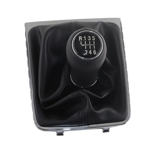 Hiverni Schalthebel-Schaltknauf, Getriebe-Schaltknaufmanschette für B7 CC 2011–2015(6 speed) von Hiverni