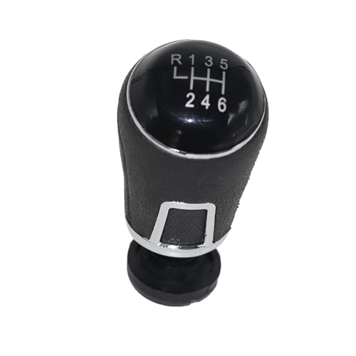 Hiverni Schaltknauf Hebelschalter Schaltknauf für Caddy IV für MK4 2015 2019, manueller Schalthebelgriff 5/6 für Geschwindigkeit(6 speed Plastic) von Hiverni