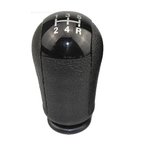 Hiverni Schaltknauf Hebelschalter Schaltknauf für Transit Van MK7 2006 2013 Manueller Schalthebelgriff 5/6 für Geschwindigkeit(5 speed Black) von Hiverni