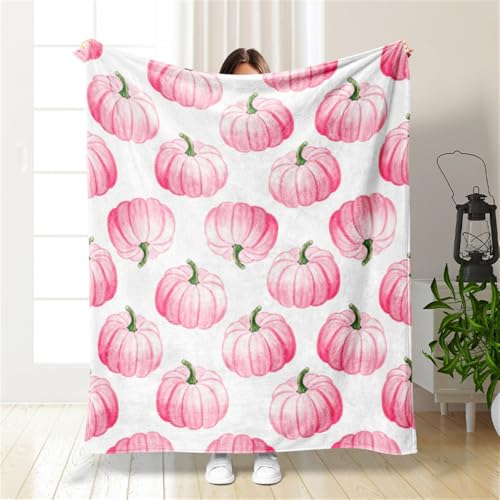 Hixingo Halloween Decke Kuscheldecke Gemütliche Weiche Decke Flanelldecke Wohndecke mit Halloween Lustiger Kürbis Druck, als Sofadecke Bettüberwurf - Halloween Deko (Sterne Mond,70x100cm) von Hixingo