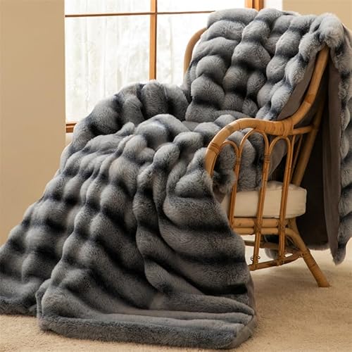 Hixingo Kuscheldecke Fleecedecke Wolldecke, Mikrofaser Sofa Überwurfdecke Kuscheldecke Flauschig Sofadecke, Couchdecke Wohndecke Sofaüberwurf (180x200cm,Schwarz) von Hixingo